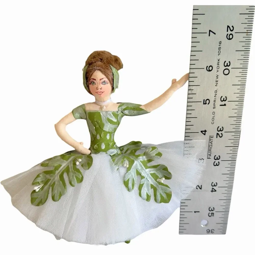 Gladys Boalt Handcrafted Signed 2001 Ornament Dew Drop Dancer Ballerina